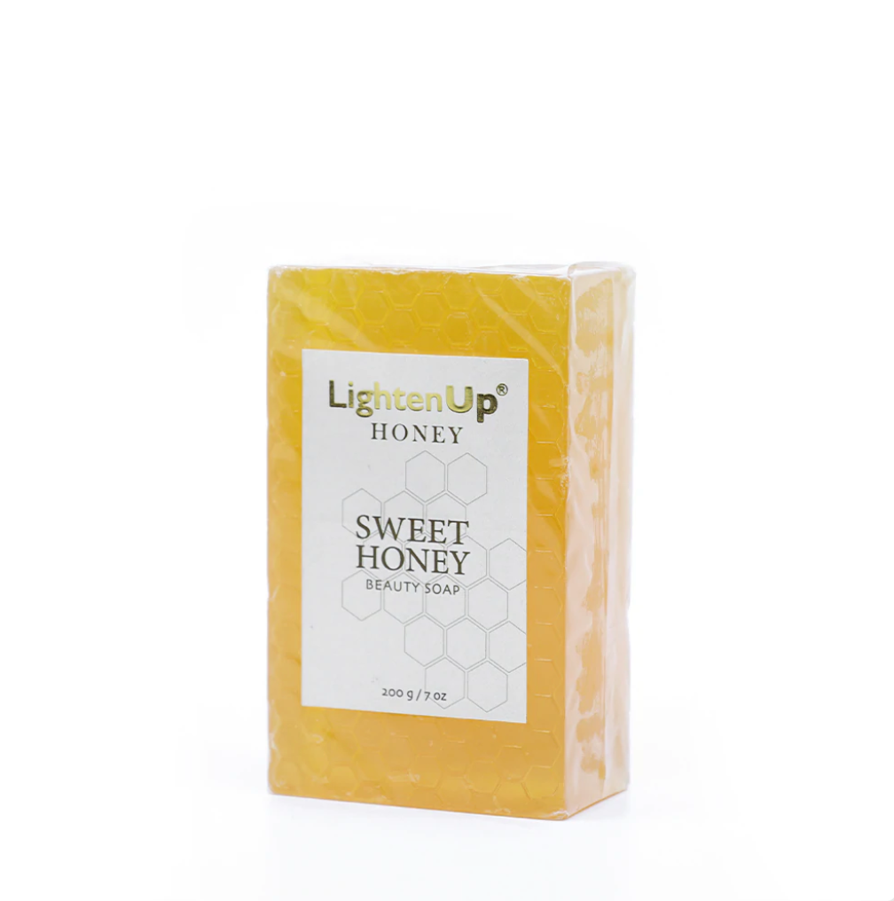 LightenUp Honey Soap 200g Mitchell Brands - Mitchell Brands - Skin Lightening, Skin Brightening, Fade Dark Spots, Shea Butter, Hair Growth Products