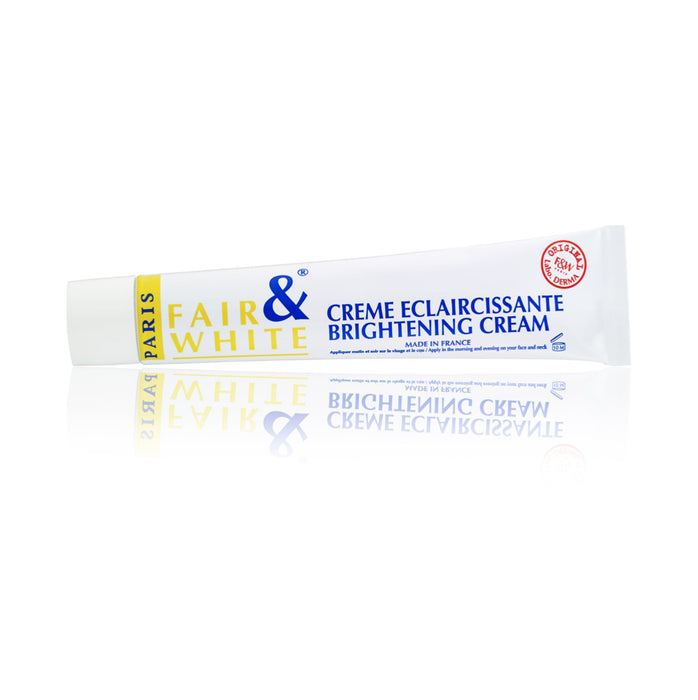 Fair & White Original Cream - Minimize Skin Discoloration - 50g / 1.7 fl oz Fair & White Original - Mitchell Brands - Skin Lightening, Skin Brightening, Fade Dark Spots, Shea Butter, Hair Growth Products