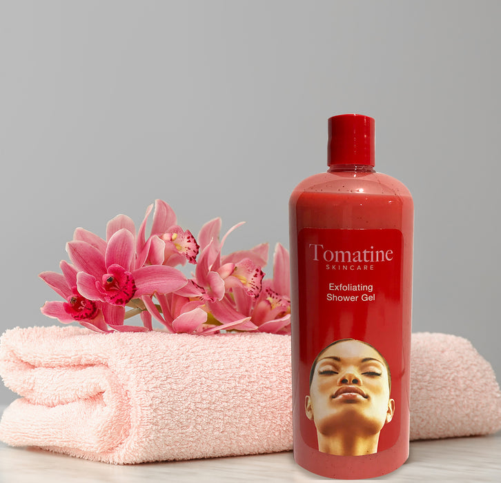 Tomatine Exfoliating Shower Gel 1000ml Mitchell Brands - Mitchell Brands - Skin Lightening, Skin Brightening, Fade Dark Spots, Shea Butter, Hair Growth Products