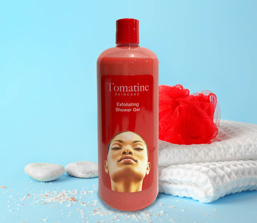 glutathione tomato shower gel Tomatine Exfoliating Shower Gel 1000ml — Mitchell Brands