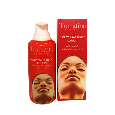 Tomatine Lightening Body Lotion 400ml Tomatine - Mitchell Brands - Skin Lightening, Skin Brightening, Fade Dark Spots, Shea Butter, Hair Growth Products