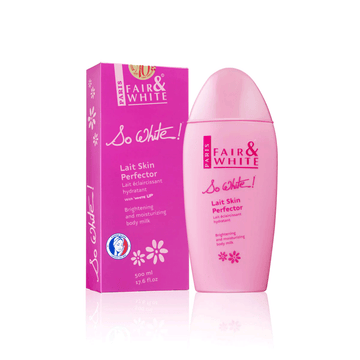 Fair & White So White Skin Perfector Body Lotion- 485ml / 17.6 oz Fair & White So White - Mitchell Brands - Skin Lightening, Skin Brightening, Fade Dark Spots, Shea Butter, Hair Growth Products