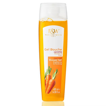 Fair & White Original Carrot Shower Gel NEW - Sweet Fragrance - 400ml / 14.08 fl oz Mitchell Brands - Mitchell Brands - Skin Lightening, Skin Brightening, Fade Dark Spots, Shea Butter, Hair Growth Products