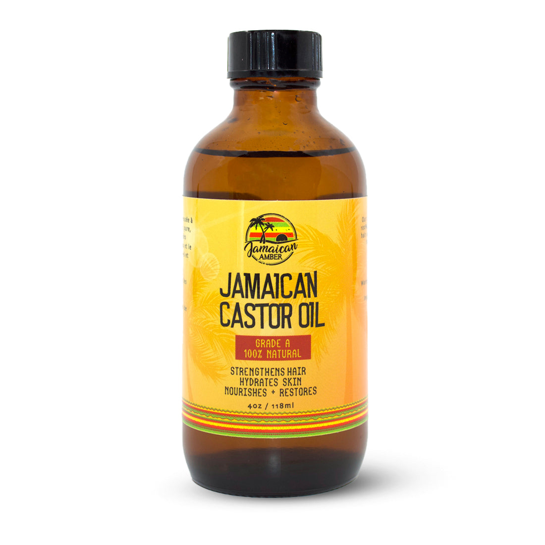 Jamaican Castor Oil 118ml Mitchell Brands - Mitchell Brands - Skin Lightening, Skin Brightening, Fade Dark Spots, Shea Butter, Hair Growth Products