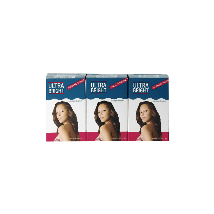 Ultrabright Soap 80gr 12 Pack Mitchell Brands - Mitchell Brands - Skin Lightening, Skin Brightening, Fade Dark Spots, Shea Butter, Hair Growth Products