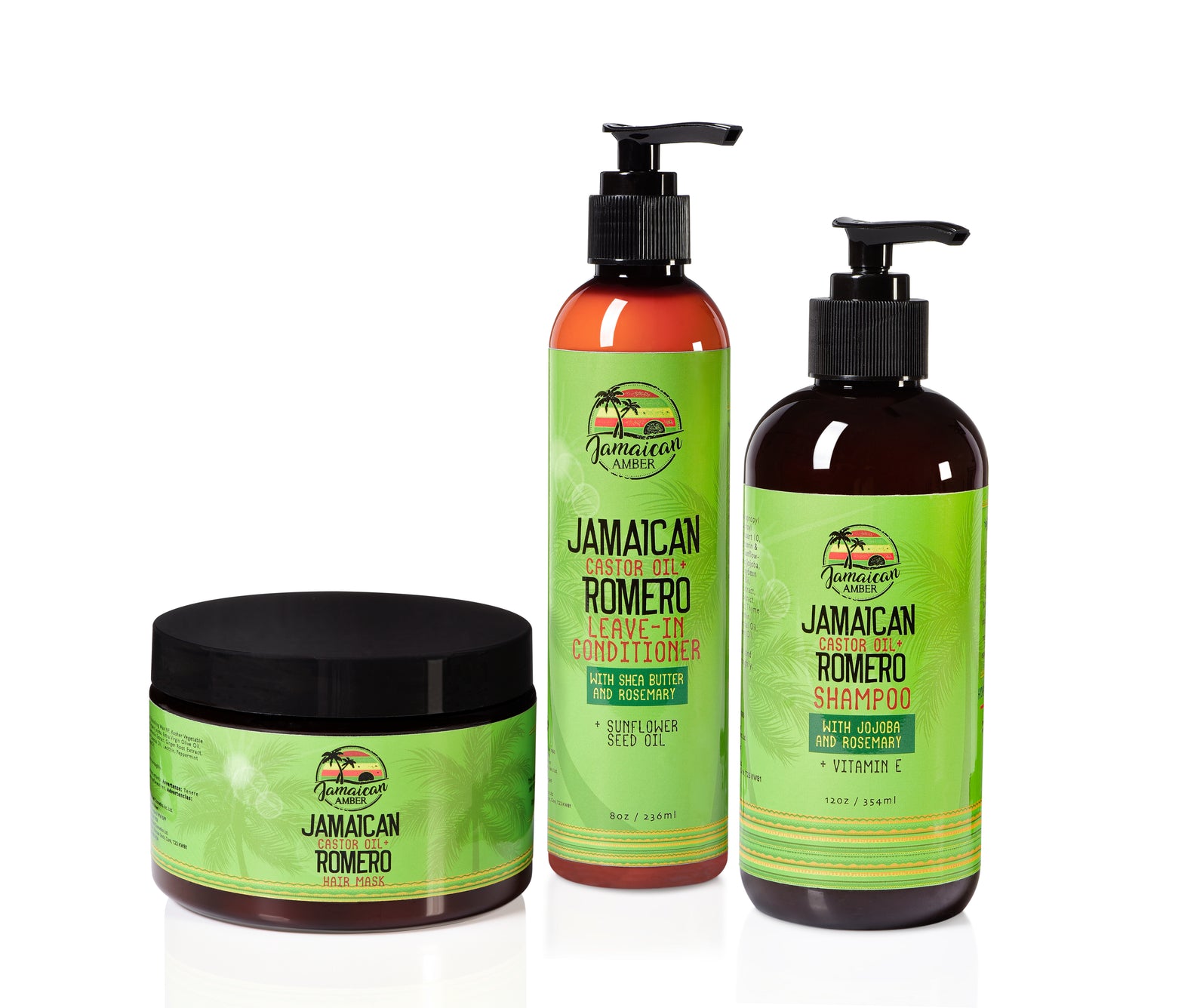 Jamaican Romero Hair Maintenance Kit Mitchell Brands - Mitchell Brands - Skin Lightening, Skin Brightening, Fade Dark Spots, Shea Butter, Hair Growth Products