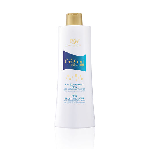 Fair & White Glutathion Extra Brightening Body Lotion 500ml Fair & White - Mitchell Brands - Skin Lightening, Skin Brightening, Fade Dark Spots, Shea Butter, Hair Growth Products