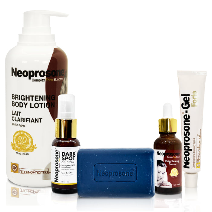 Neoprosone Forte Bundle Mitchell Brands - Mitchell Brands - Skin Lightening, Skin Brightening, Fade Dark Spots, Shea Butter, Hair Growth Products
