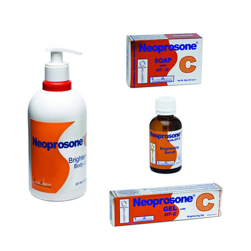 Neoprosone Vitamin C Kit Neoprosone Vitamin "C" - Mitchell Brands - Skin Lightening, Skin Brightening, Fade Dark Spots, Shea Butter, Hair Growth Products