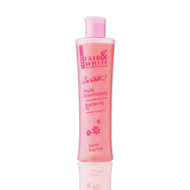 Fair & White So White Brightening Body Oil with Vitamin E