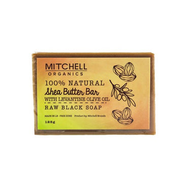 Mitchell Organics Black Soap African Black Soap - Mitchell Brands - Skin Lightening, Skin Brightening, Fade Dark Spots, Shea Butter, Hair Growth Products